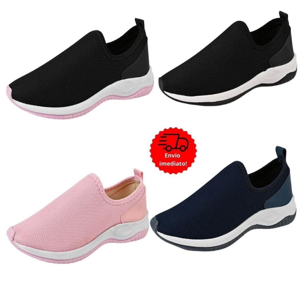 Tenis Infantil Menina Menino Voltas Aulas Leve Macio