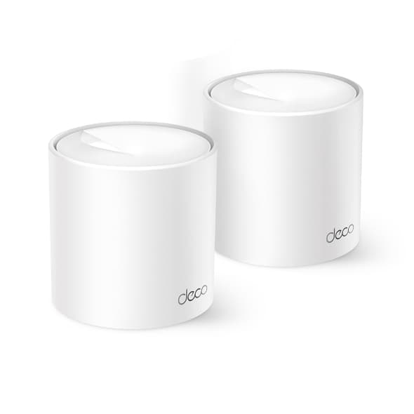 TP-Link Roteador Deco X10(2unid.) Dual Band AX1500  Mesh Wi-Fi 6, Cobre até 360 m², 120 dispositivos