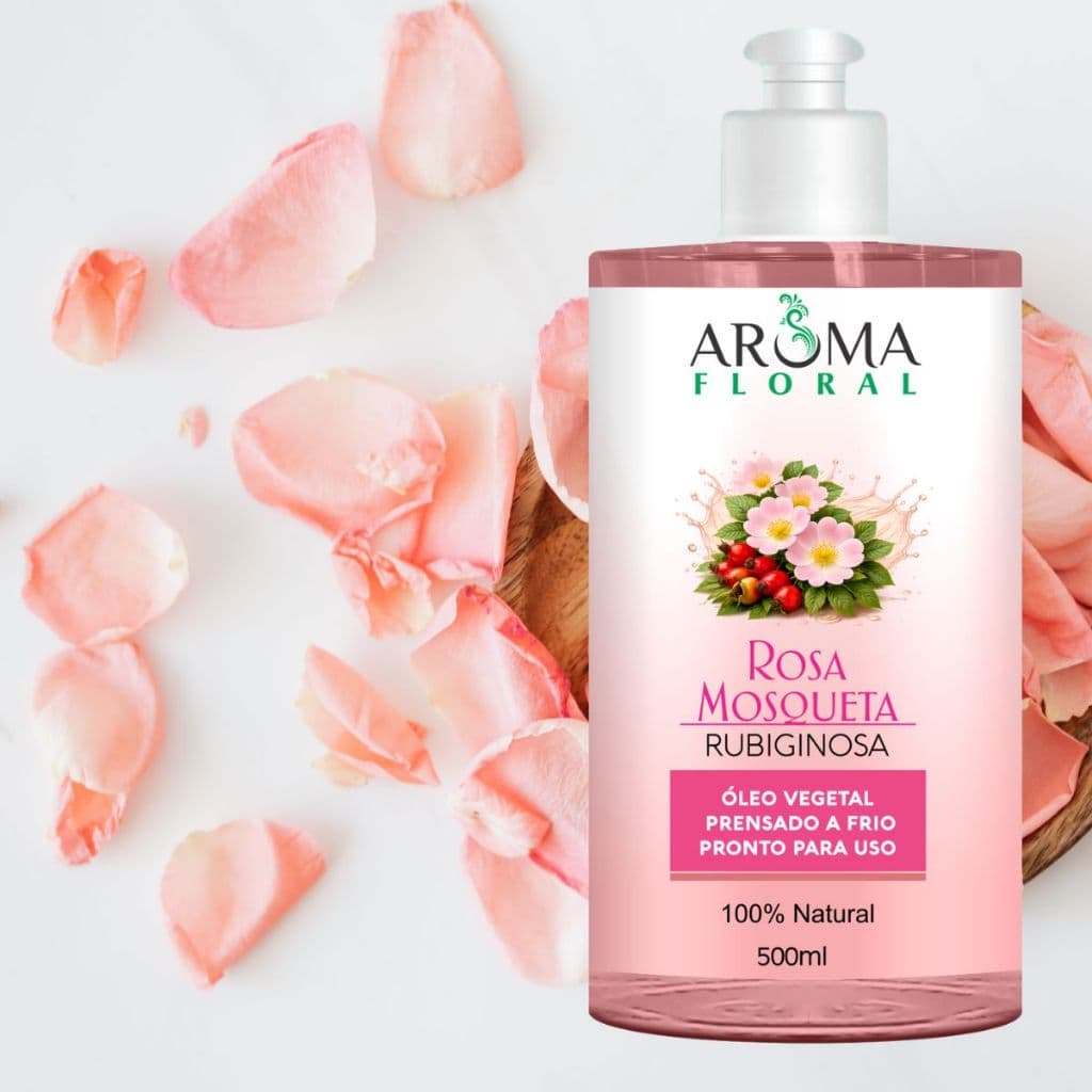 Óleo Vegetal de Rosa Mosqueta Rubiginosa 100% Puro 500ml