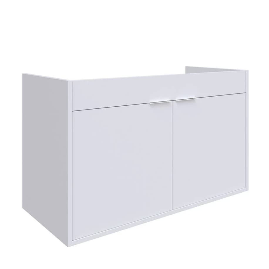 Gabinete de Banheiro Sob Medida em MDF 15mm com 2 Portas e Prateleira Interna