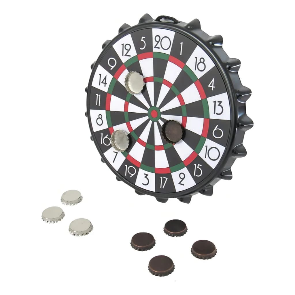 Alvo de Dardos Magnético Red Star 25cm Presente Divertido