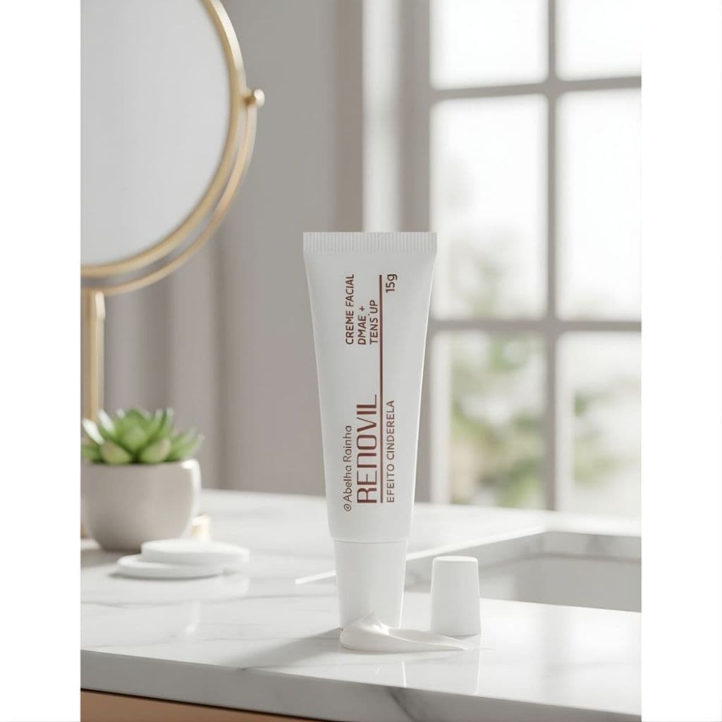 Renovil Creme Facial Dmae+tens Up Efeito Cinderela 15 G
