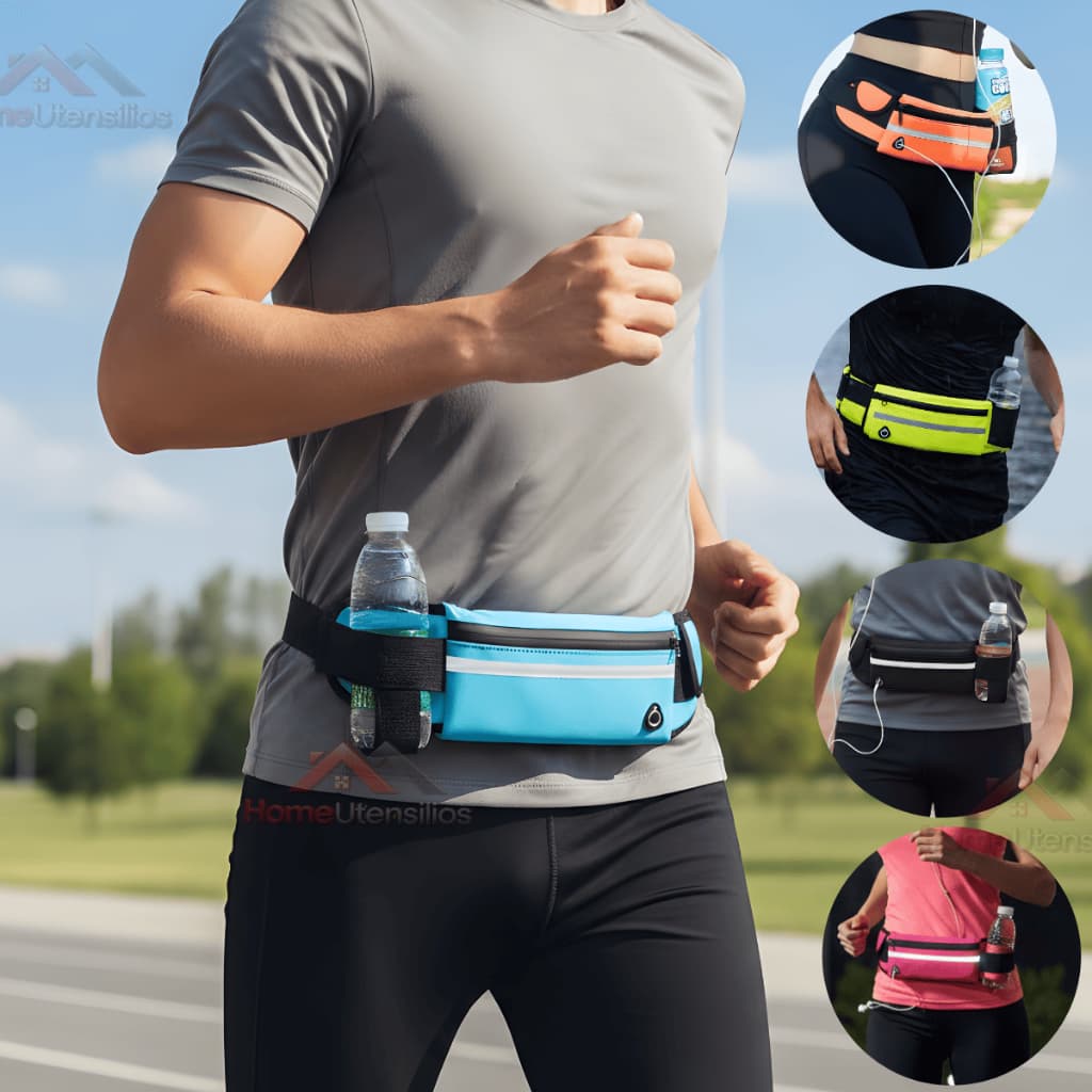 Pochete De Corrida Esportiva Academia Treino Impermeavel Porta Celular e Agua Caminhada