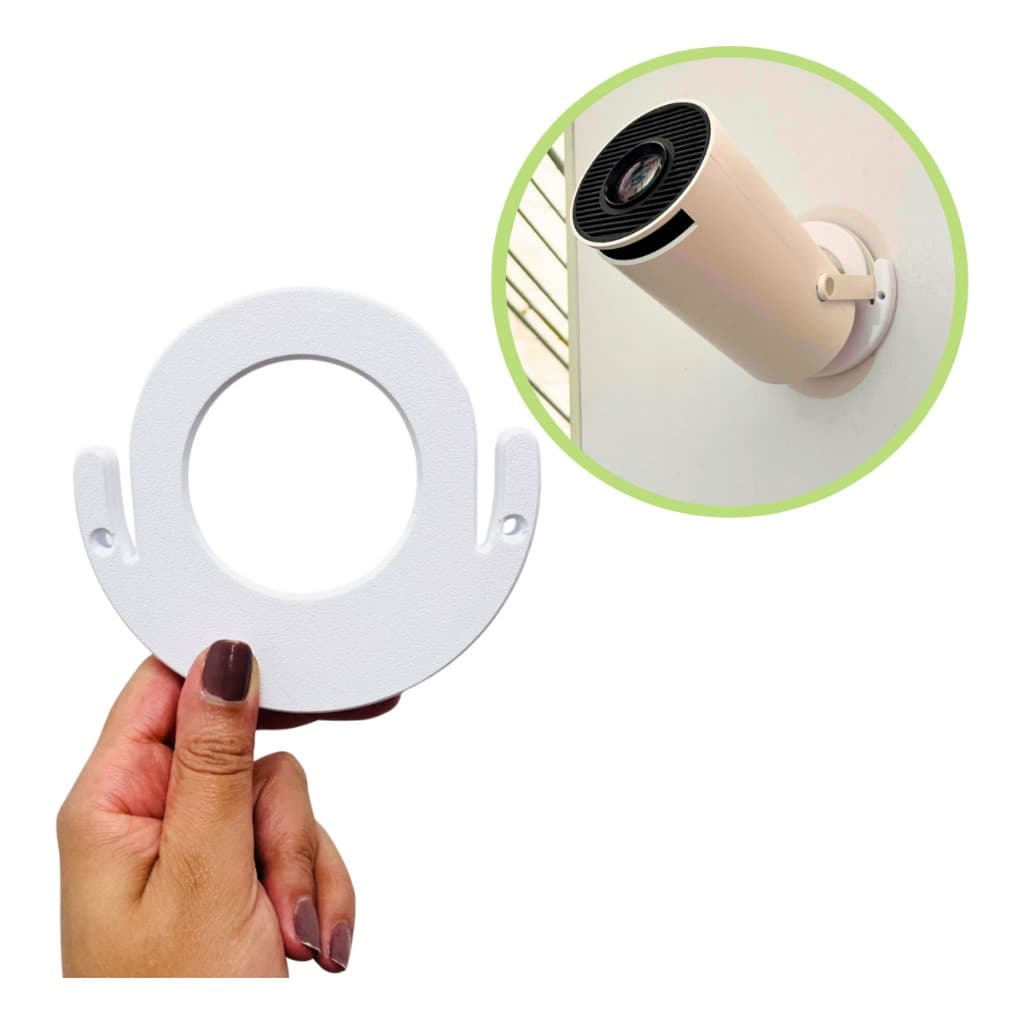 Suporte para projetor Hy300 com buchas e parafusos fixe na parede e no teto