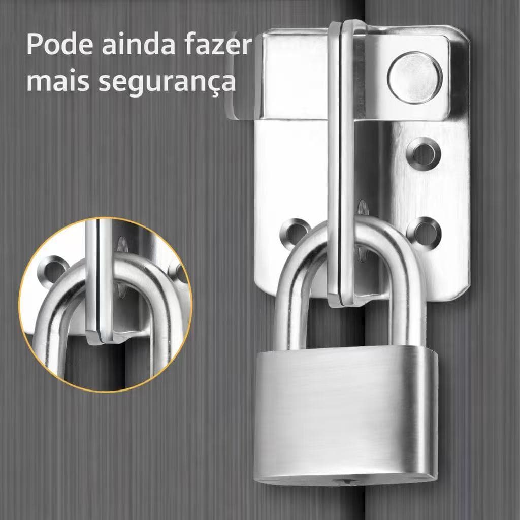 Fechadura De Segurança Da Gaveta Porta Fivela De Aço Inoxidável Do Armário De Casa De Banho Ferragens