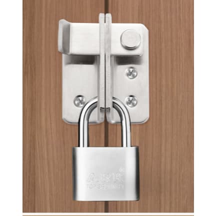 Fechadura De Segurança Da Gaveta Porta Fivela De Aço Inoxidável Do Armário De Casa De Banho Ferragens