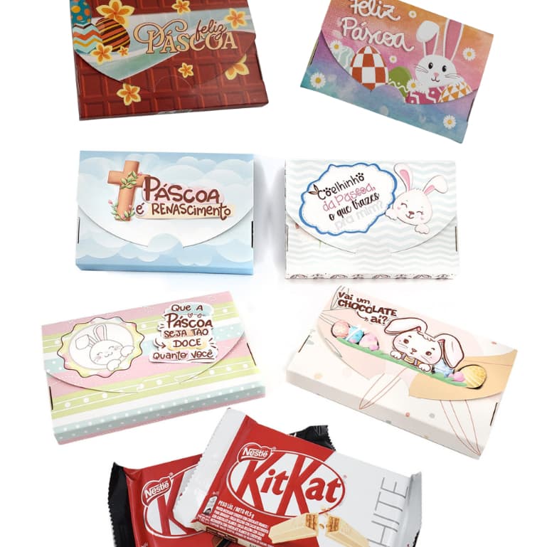 Caixas Porta Kit Kat. Especial de Páscoa 2023 - Lançamento