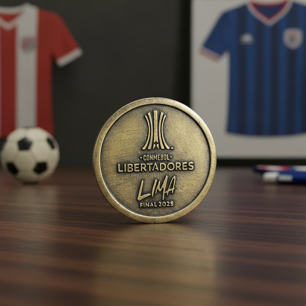 Moeda Tetracampeão Libertadores Flamengo