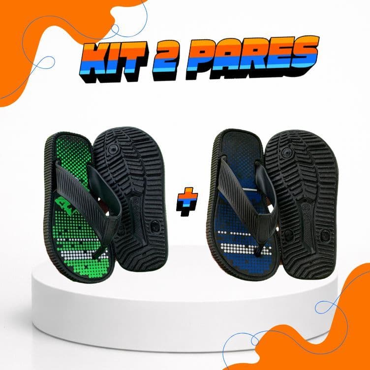 Chinelo Sandália Infantil Masculino Para Meninos Macio e Confortável Atenção na Descrição