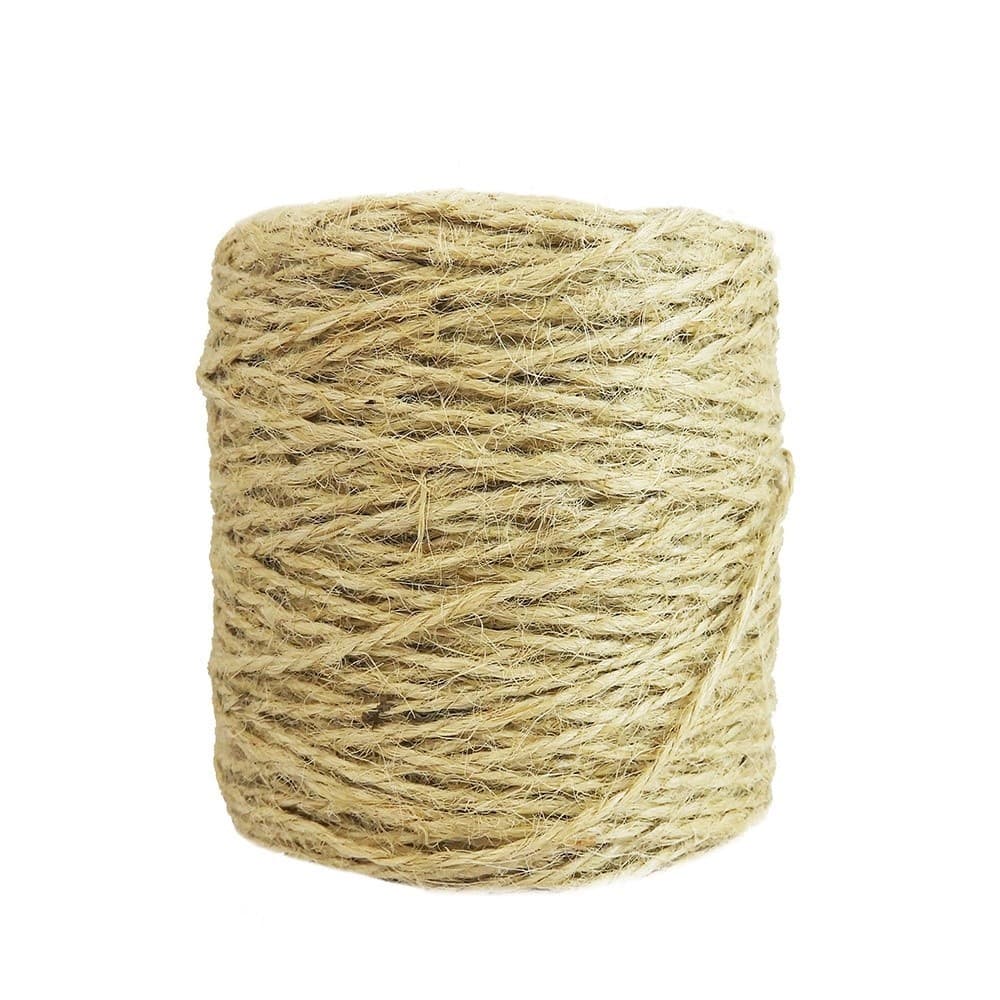 Fio de Juta 100 Metros - Cordão Juta Tag Lembrancinha Artesanato