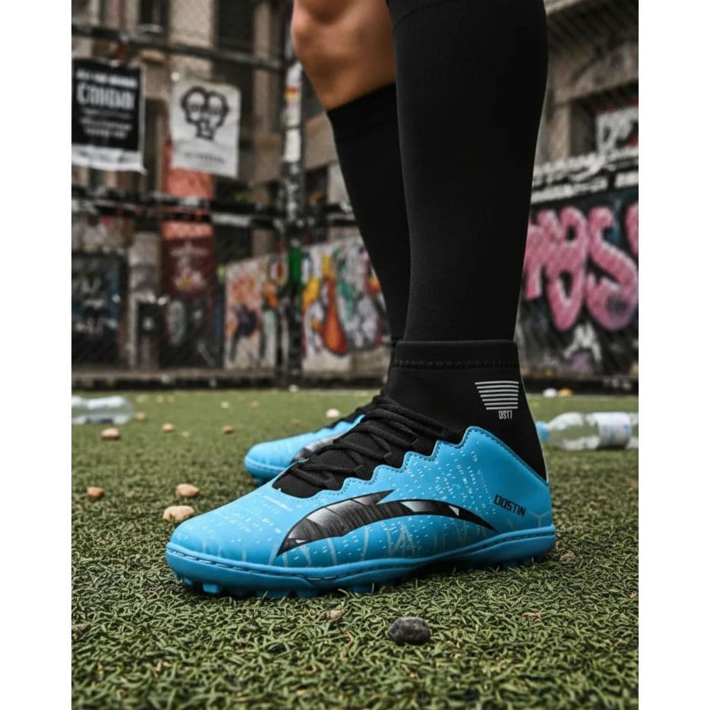 Chuteira Society Botinha Cano Alto com Solado Costurado, Leve e Confortável Varias Cores 28 ao 43