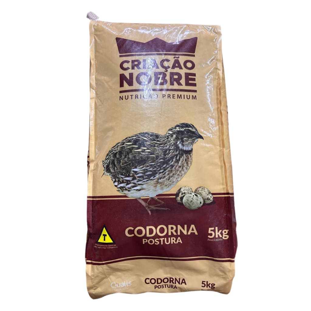 Ração Codornas Poedeira Botadeira, Alta Proteína Codorna, Postura Ração 5kg Peletizada Granulada 22%
