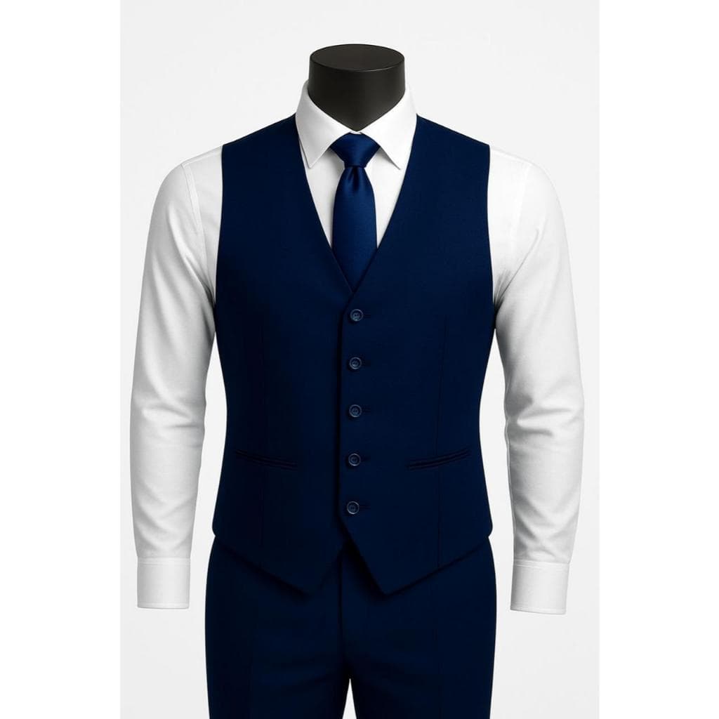 Colete Social Masculino Slim Ajustável Menor Preço