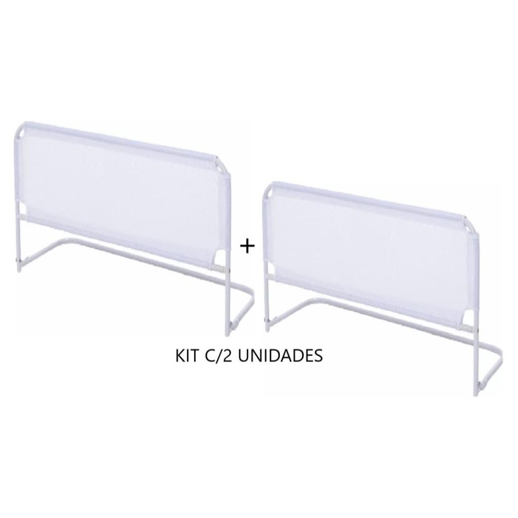 KIT 2 UNIDADES Grade de Cama Segurança Proteção 6 Tamanhos Cama Normal e Box com Colchão