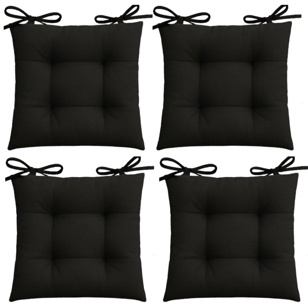 Jogo Com 4 Assento Para Cadeira Futon 40x40cm Liso