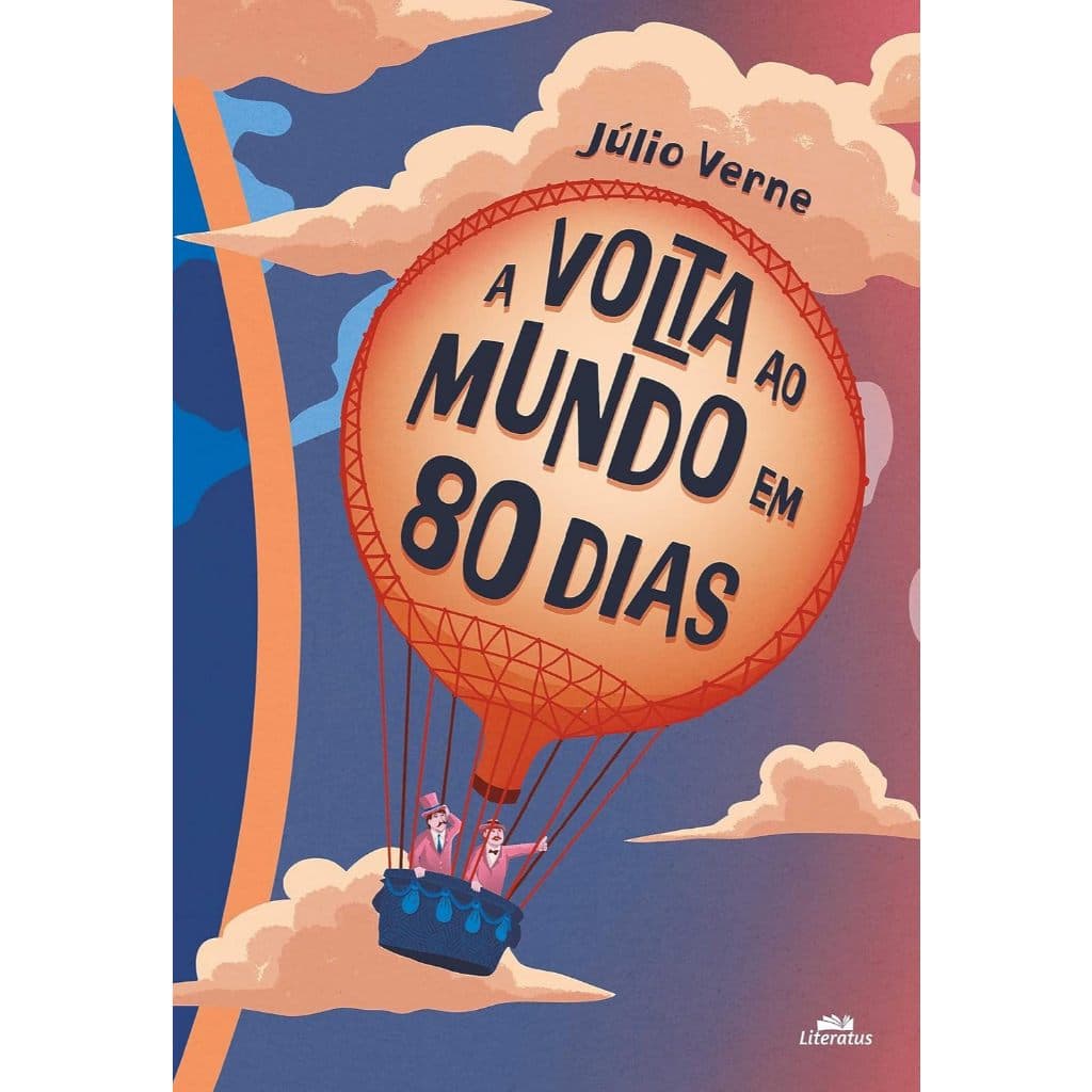 Livro - A Volta Ao Mundo Em 80 Dias.