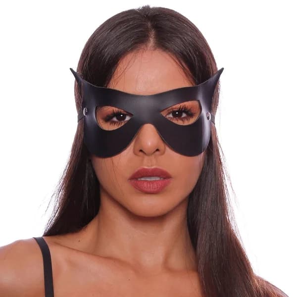Máscara Mulher Gato Preta