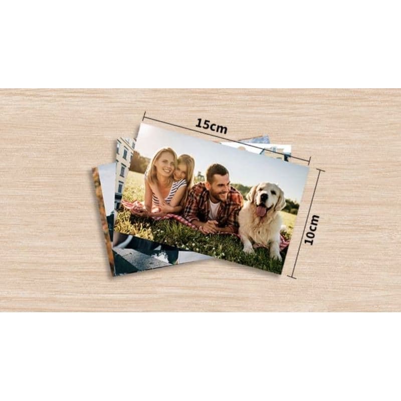 Impressão/Revelação De 500 Fotos 10X15 Alta Resolução Papel Anti Riscos e Respingos