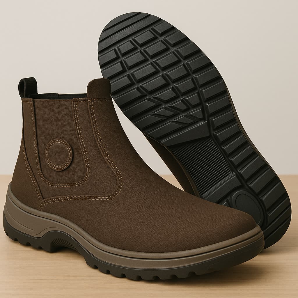 Bota Masculina Botina Trabalho Mega Oferta Lançamento Envio Imediato