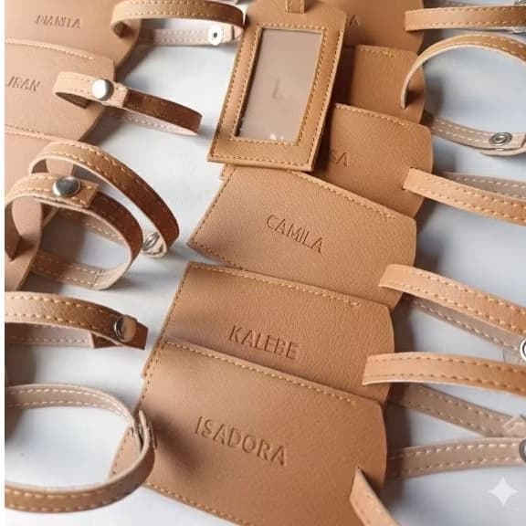 KITs TAG DE MALA BAGAGEM BOLSA PERSONALIZADO EM QUANTIDADE