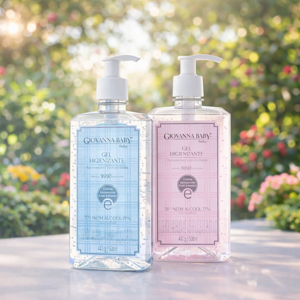 Alcool Em Gel Higienizante Giovanna Baby Classic 500ML