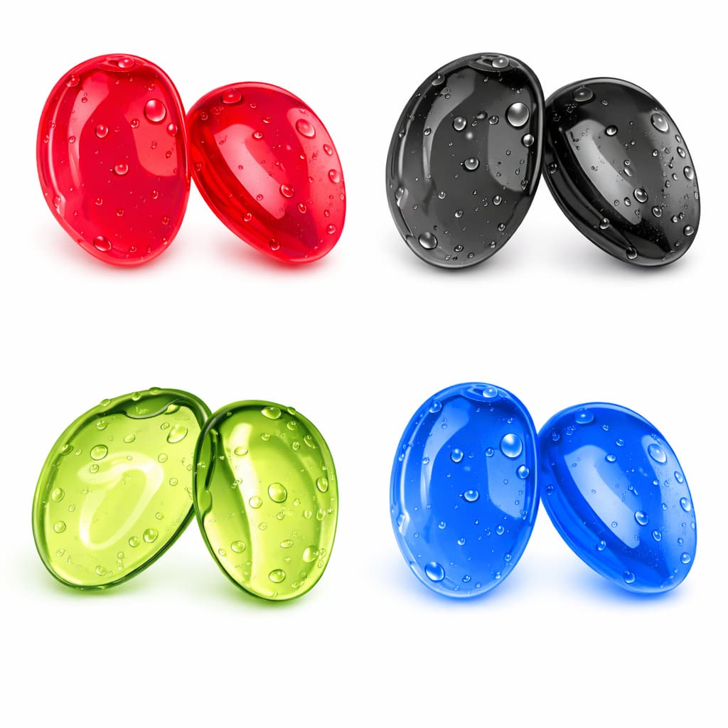 4 Pares Protetor De Orelha De Silicone Santa Clara | Protege contra Queimadura Chapinhas e Escovas