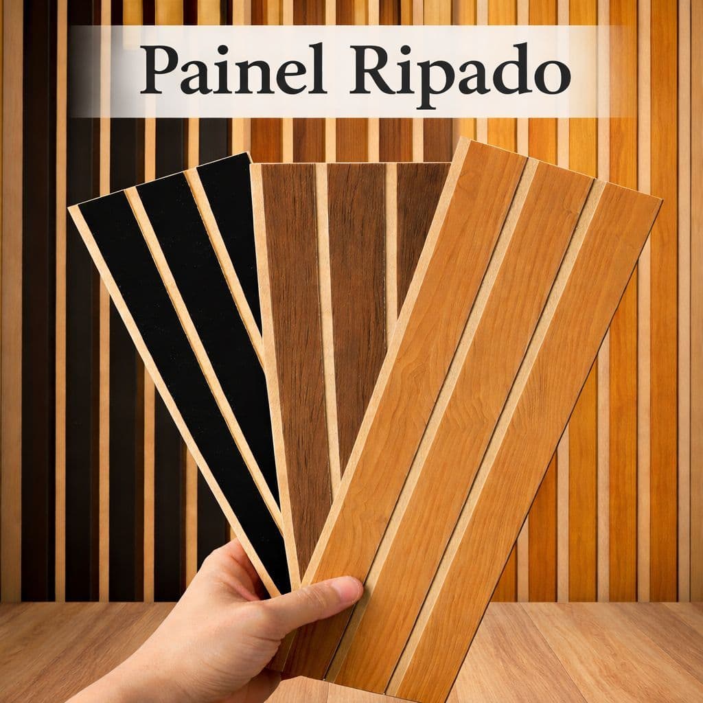 Kit ATÉ 200 Placas Para Painel Ripado MDF 45x11 De Alta Qualidade - VARIOS KITS - ENVIO IMEDIATO