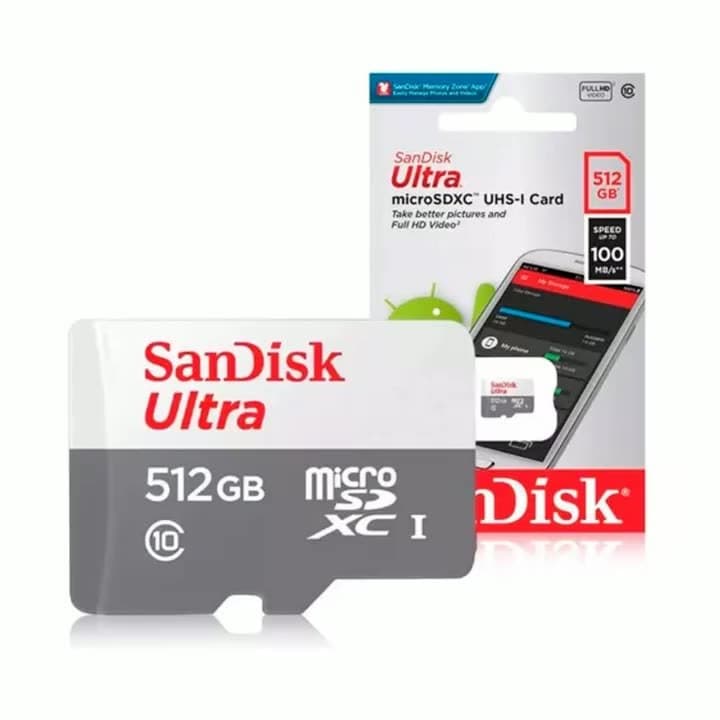 Cartão de Memória - MicroSD 64GB e 128GB Classe 10 Ultra: Câmeras de Segurança.