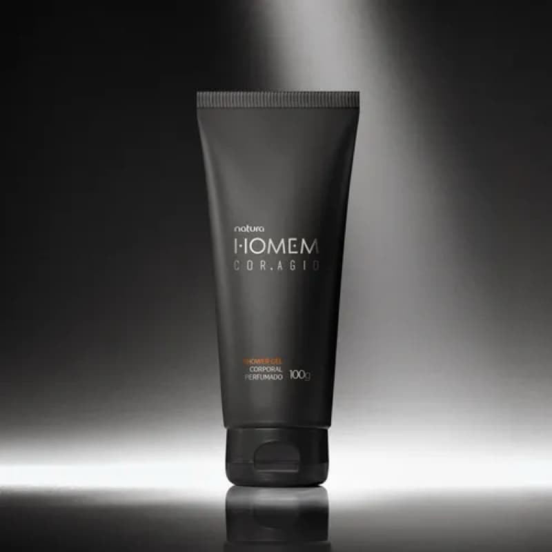 Natura Homem Cor.agio Shower Gel Corporal Perfumado 100g