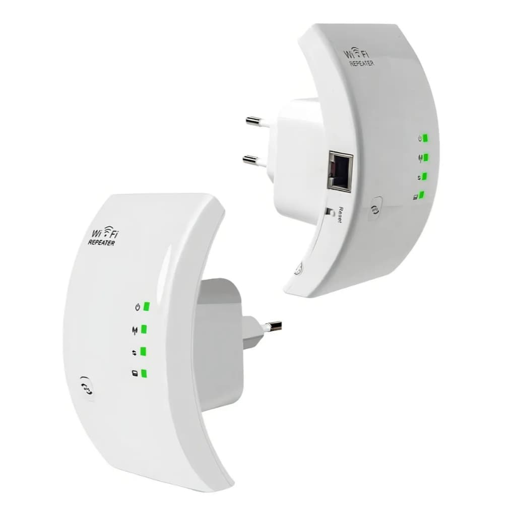 Repetidor Wi-fi Repeater longa distância de tomada Leon S05 V1 Kap-x330 Branco