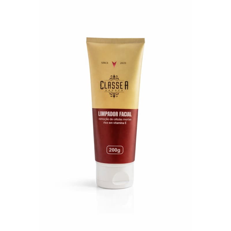 Limpador Facial Classe A 200ml Esfoliante Skincare Limpa Suavemente O Rosto Remove A Oleosidade