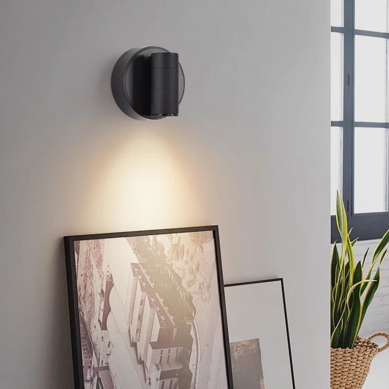 Luminária de Cabeceira Sem Fio Recarregável LED - Arandela de Parede Abajur para Leitura no Quarto