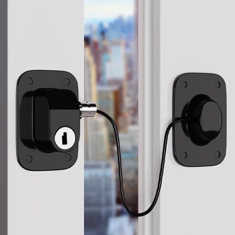 Trava de Segurança Infantil - Sem Furo, Para Geladeira, Armários e Gavetas