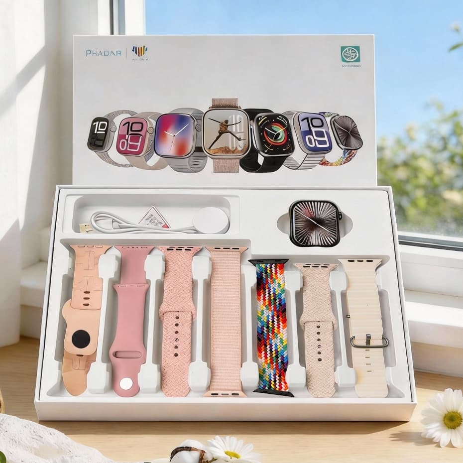 relogio smartwatch X   7*pulseiras bluetooth NFC  GPS android ios relógio masculino