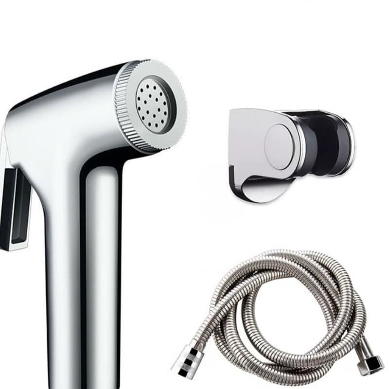 Ducha Higiênica / Mangueira Para Banheiro Completa Luxo Inox núcleo da válvula de cobre 1,2m Chuveirinho