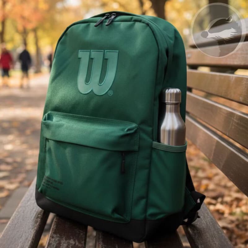 Mochila Wilson Casual Unissex AmVerde Escuro – Espaçosa, Resistente e Ideal para Escola Trabalho Lazer