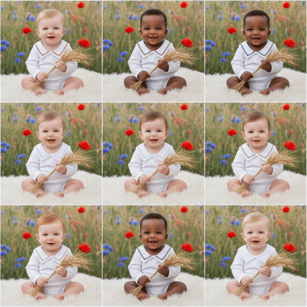 Body Infantil Bebê Menino Manga Longa Gola BordadaTrigal