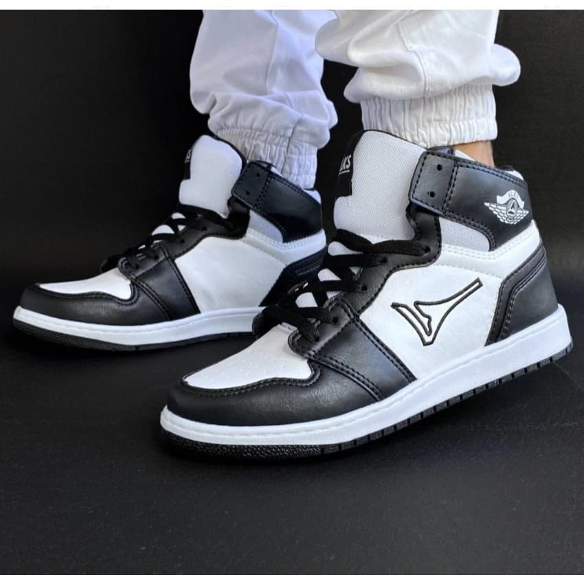 Tênis Botinha Cano Alto Casual Basquete Feminino Maculino Unissex A&J Lançamento 34 ao 43 Não Perca!