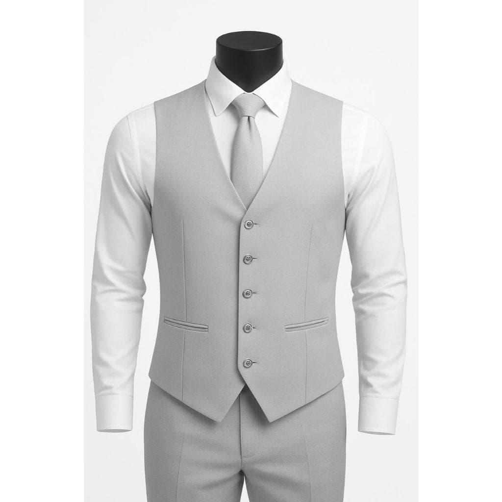 Colete Social Masculino Slim Premium Ajustável - Todas As Cores