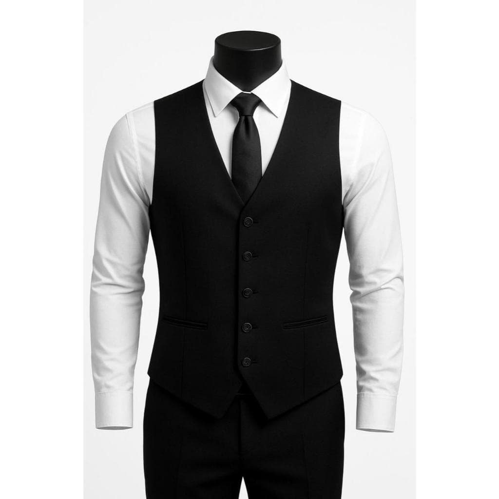 Colete Social Slim Masculino Premium Ajustável