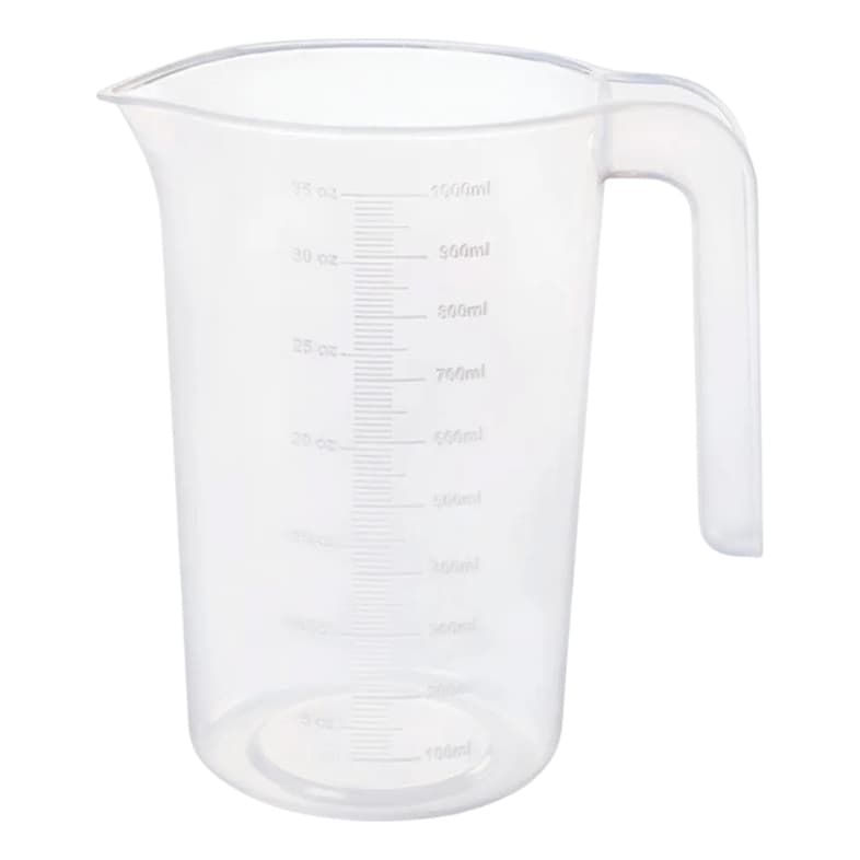 Jarra Plástica Medidora Dosadora Graduada 1l Plasútil