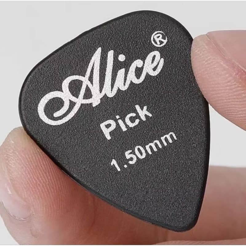 Palheta Alice Kit 6/10/20 - Espessura 0.58 a 1.5mm – Violão Guitarra Baixo Cavaco Ukulele