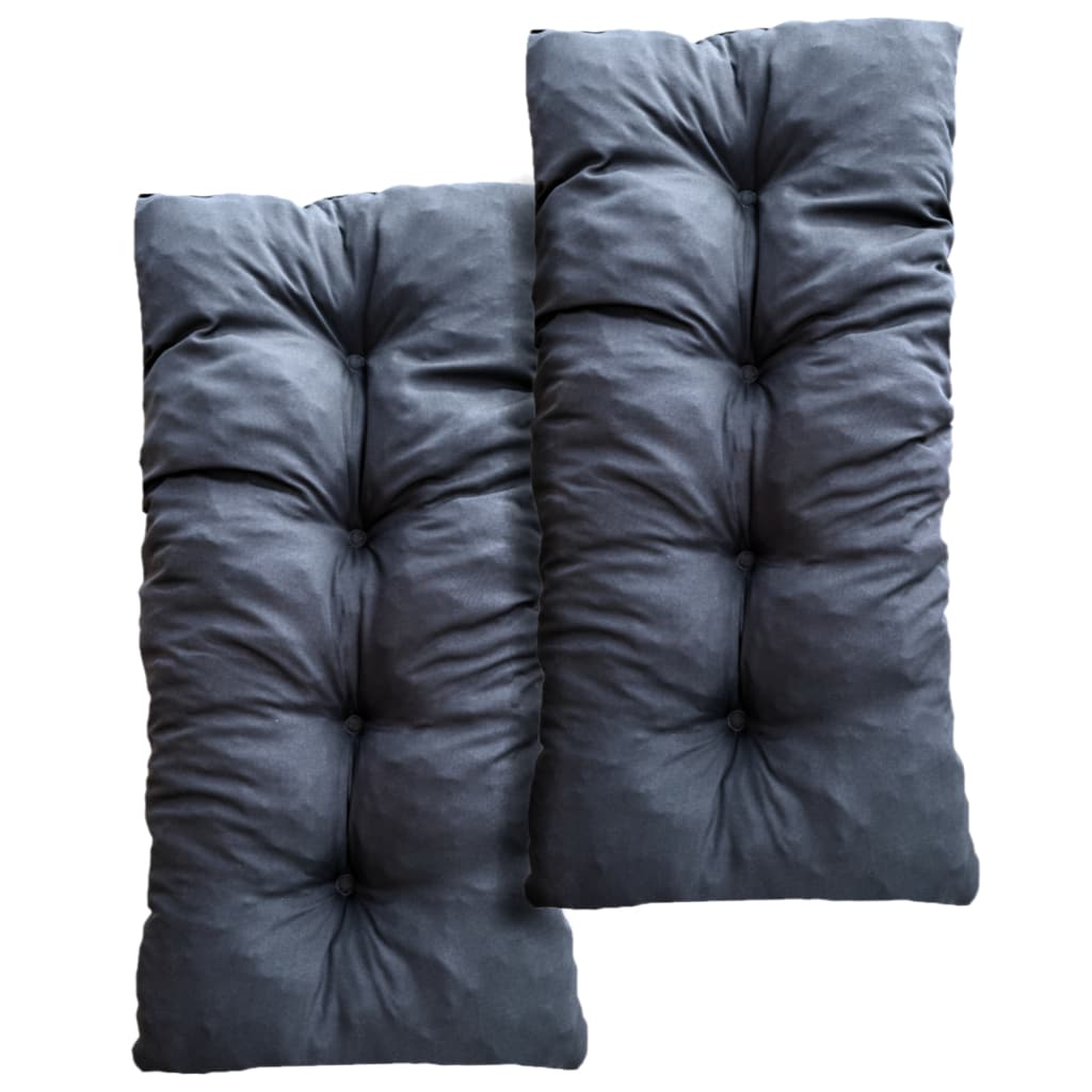 KIT 2 LINDAS ALMOFADAS 95X45CM PRONTAS PARA USO, IDEAL P/ CADEIRAS, BANCO.