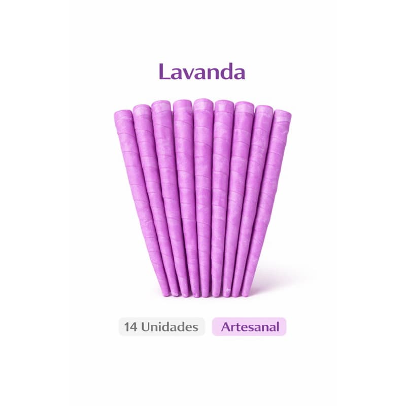 Cone Chinês Hindu Lavanda – Aromaterapia Relaxante | 14 Unidades Artesanal
