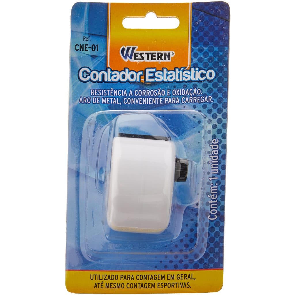 Contador Estatístico Western - Cne-01 Branco