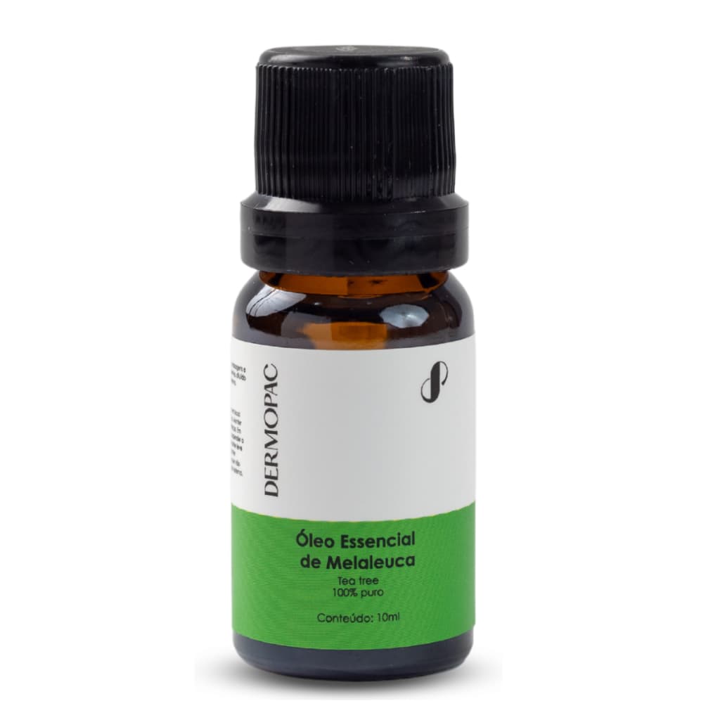 Óleo Essencial de Melaleuca Tea Tree 10ml Dermopac 100% Puro e Natural