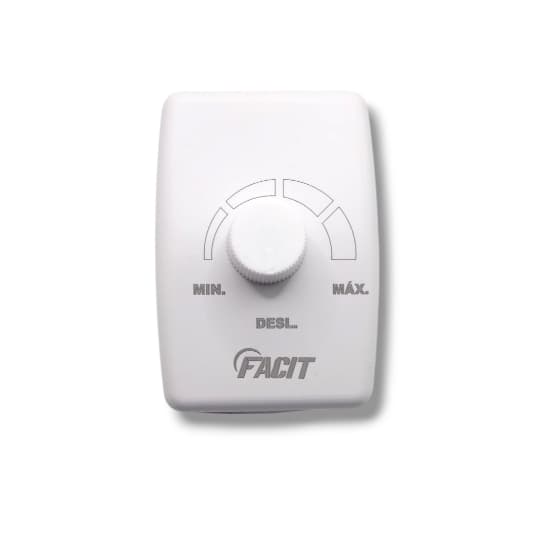 Chave Dimmer Rotativo 400w Universal Liga/desl Branco Mouse