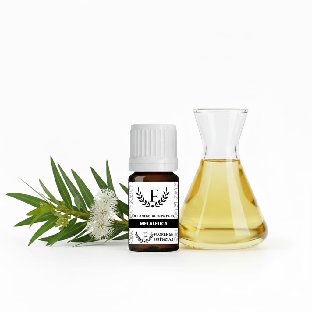 Óleo Vegetal de Melaleuca 100% Natural e Puro - 10 ml