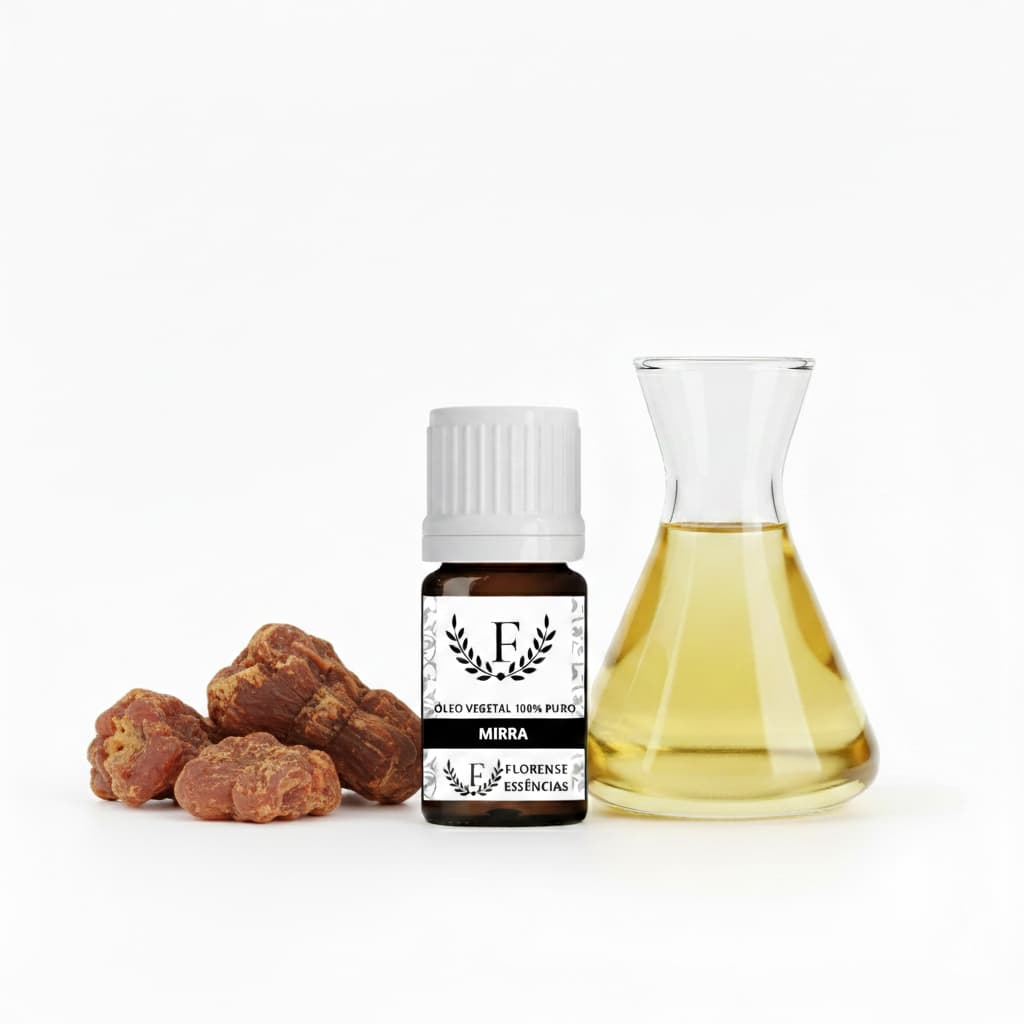 Óleo Vegetal De Mirra 100% Natural e Puro 10 ml