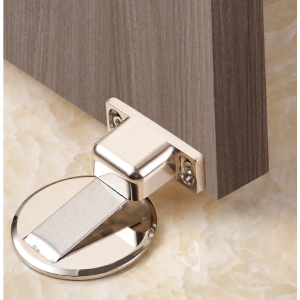 Trava Prendedor Batetor Fixador de Porta Magnético Slim Material aço inoxidáve